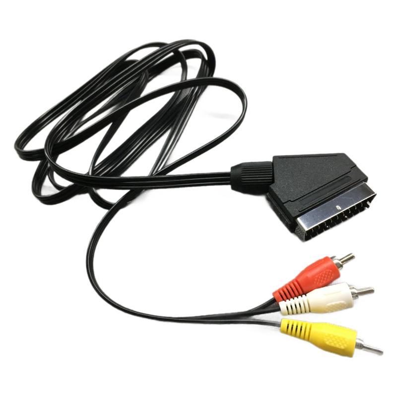 SCART RCA AV CABLE