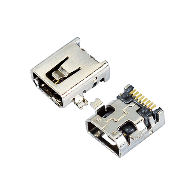 MINI-USB-8P-FEMALE-SMT